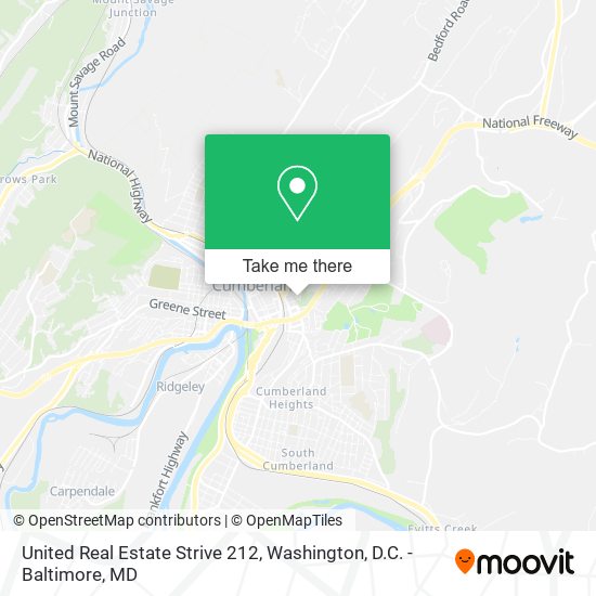 United Real Estate Strive 212 map