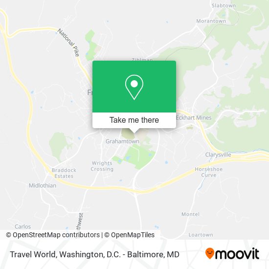 Travel World map