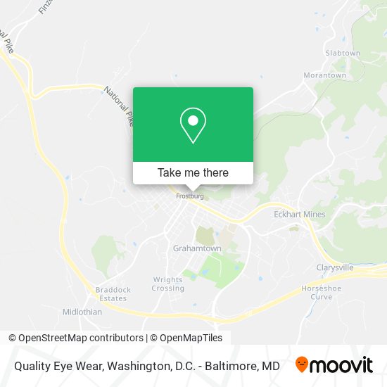 Quality Eye Wear map