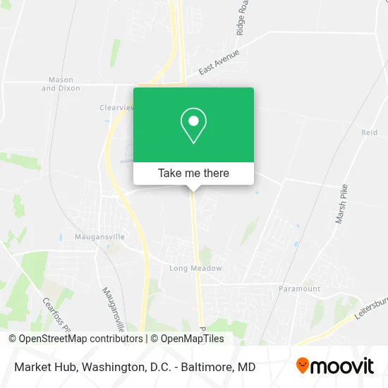 Market Hub map