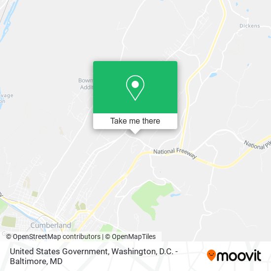 United States Government map
