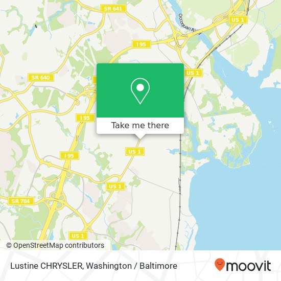 Mapa de Lustine CHRYSLER, 14211 Jefferson Davis Hwy
