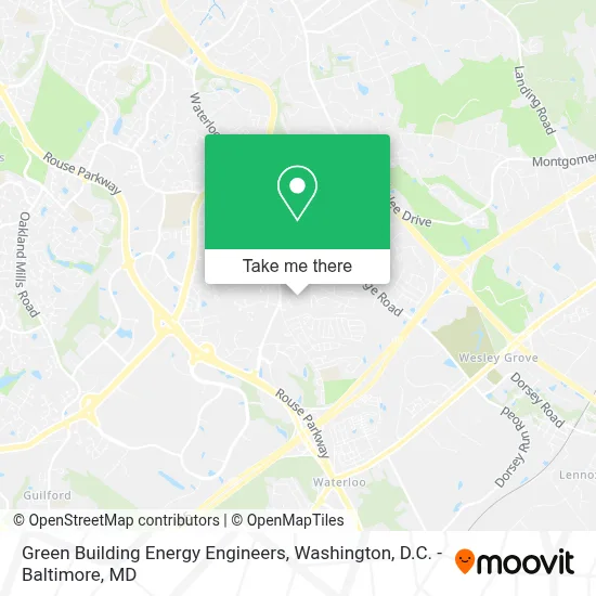 Green Building Energy Engineers map