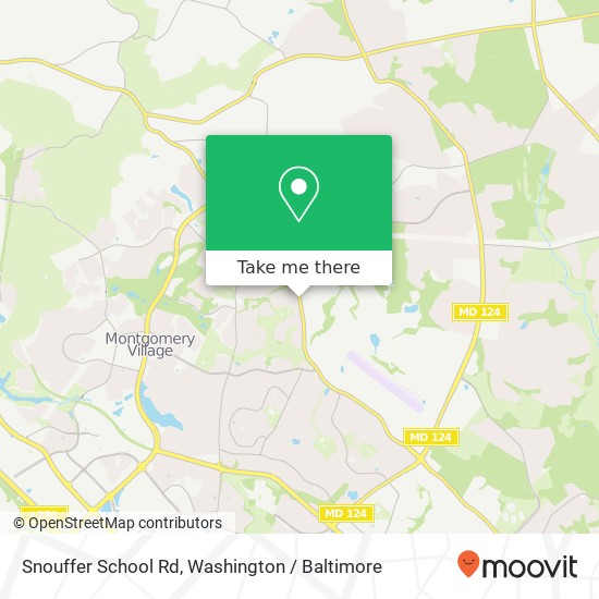 Mapa de Snouffer School Rd, Gaithersburg, MD 20879