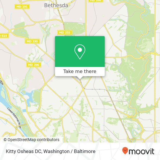 Mapa de Kitty Osheas DC, 4624 Wisconsin Ave NW