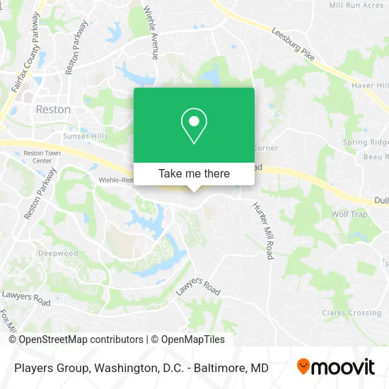 Players Group map