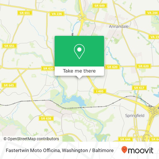 Mapa de Fastertwin Moto Officina, 7950 Woodruff Ct