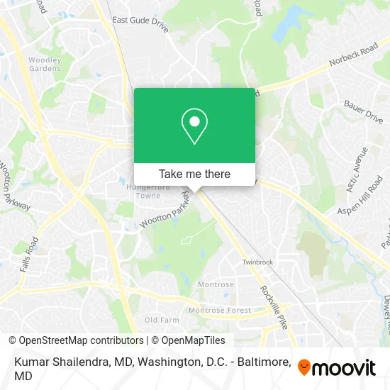 Kumar Shailendra, MD map