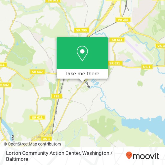 Lorton Community Action Center, 9504 Richmond Hwy map