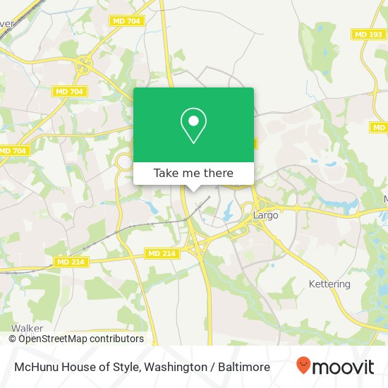 Mapa de McHunu House of Style, 801 Shoppers Way