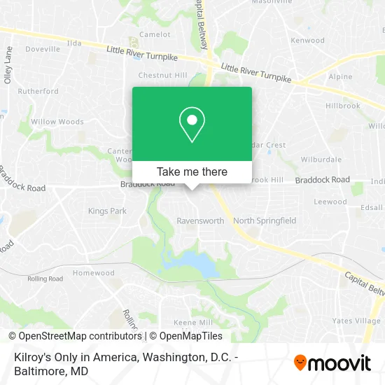 Mapa de Kilroy's Only in America