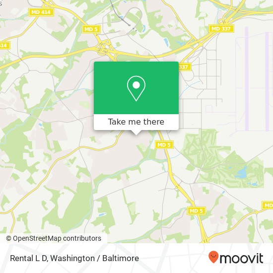 Rental L D, 6709 Geneva Ln map