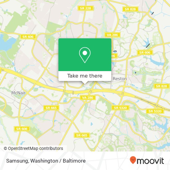 Mapa de Samsung, 200 Fairbrook Dr