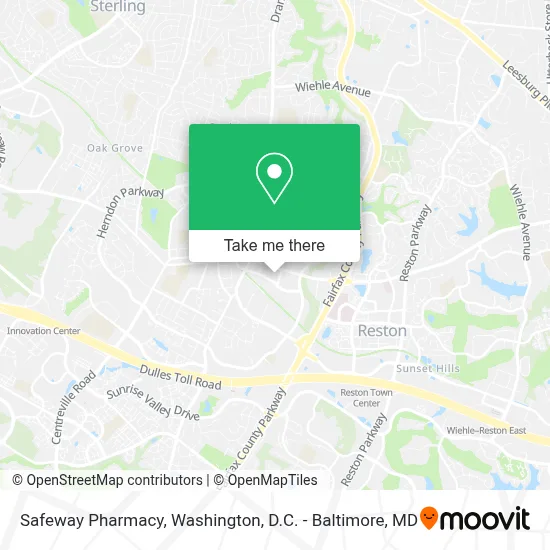 Safeway Pharmacy map
