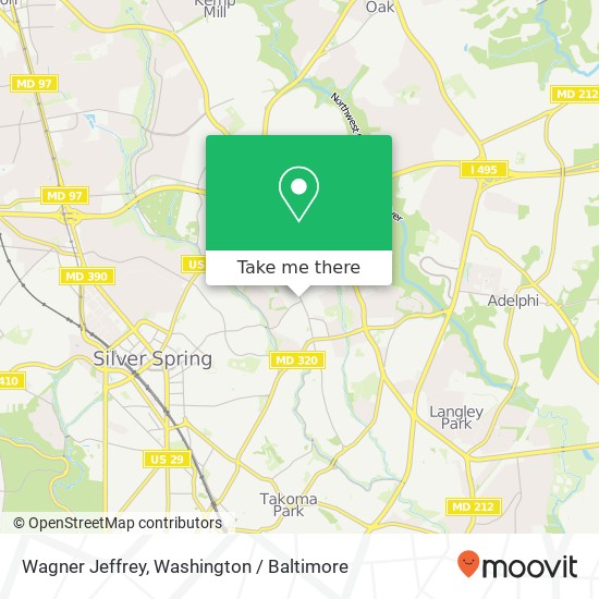 Mapa de Wagner Jeffrey, 9000 Flower Ave