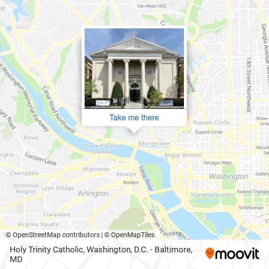 Mapa de Holy Trinity Catholic