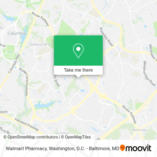 Walmart Pharmacy map