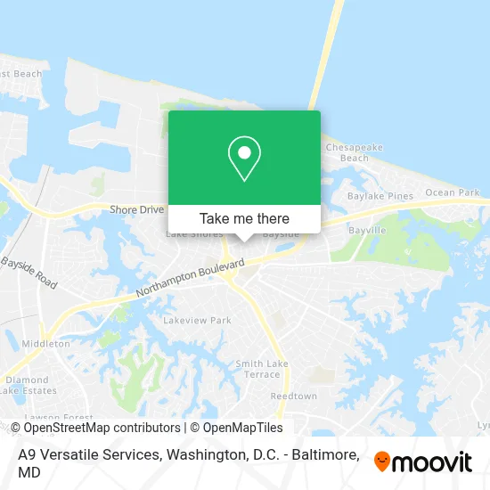 A9 Versatile Services map