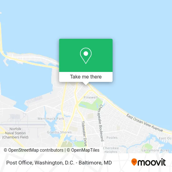Mapa de Post Office