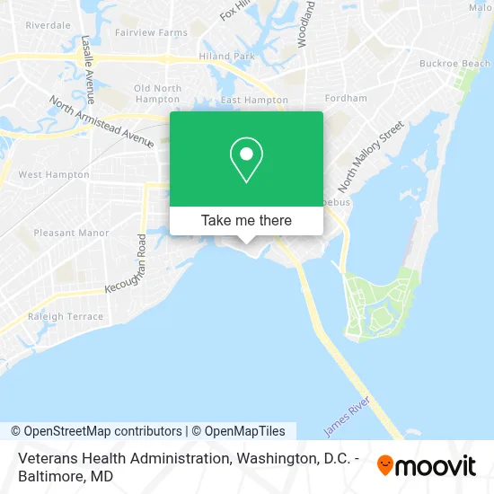 Veterans Health Administration map