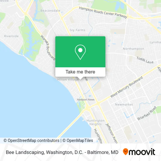 Mapa de Bee Landscaping