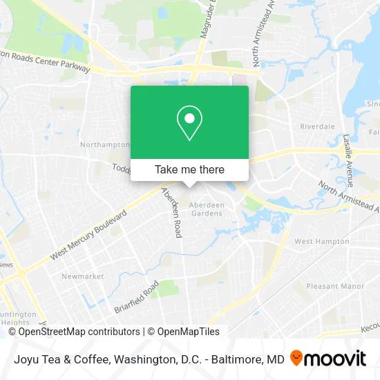 Mapa de Joyu Tea & Coffee