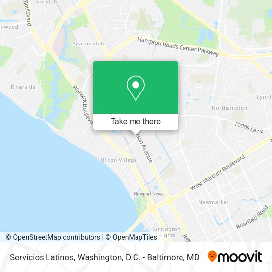 Mapa de Servicios Latinos