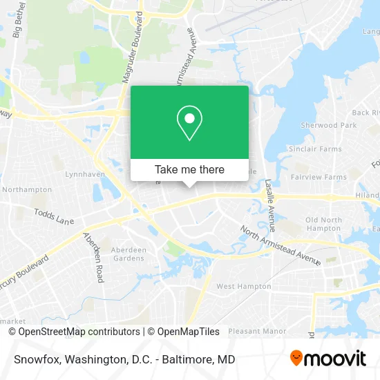 Mapa de Snowfox