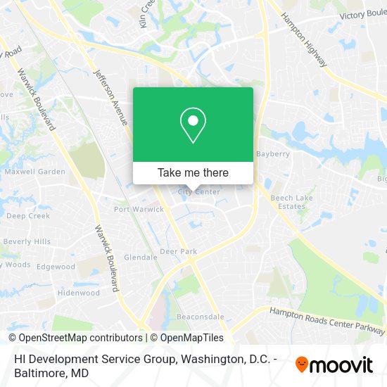 Hl Development Service Group map