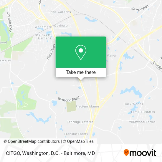 CITGO map