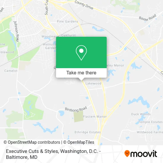 Executive Cuts & Styles map