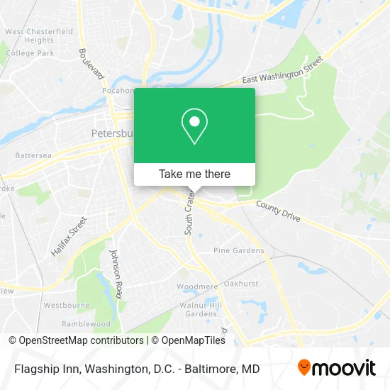Mapa de Flagship Inn