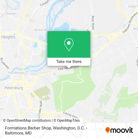 Mapa de Formations Barber Shop