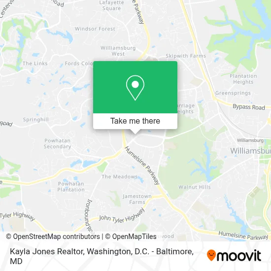 Kayla Jones Realtor map