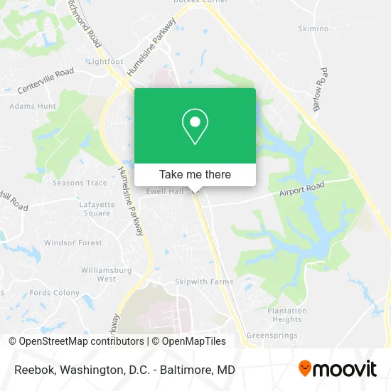 Reebok map