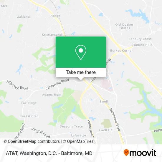 AT&T map