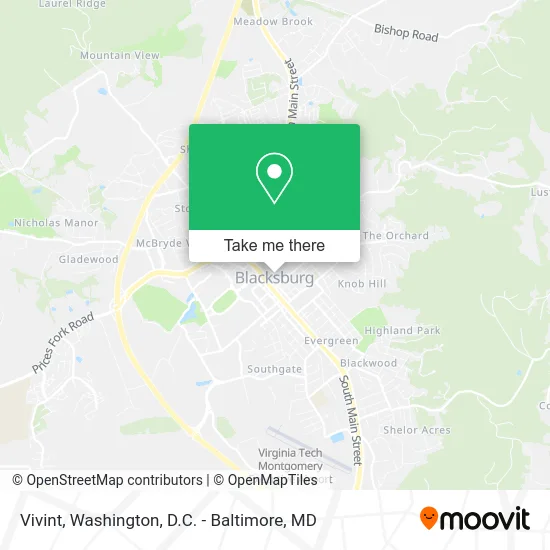 Vivint map