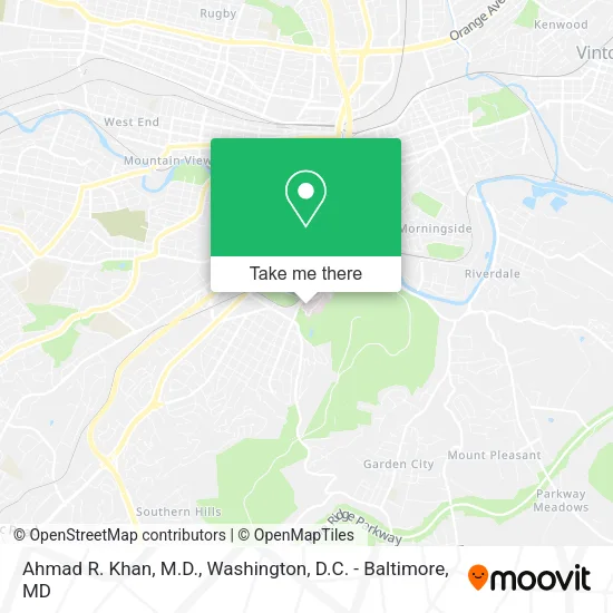 Mapa de Ahmad R. Khan, M.D.