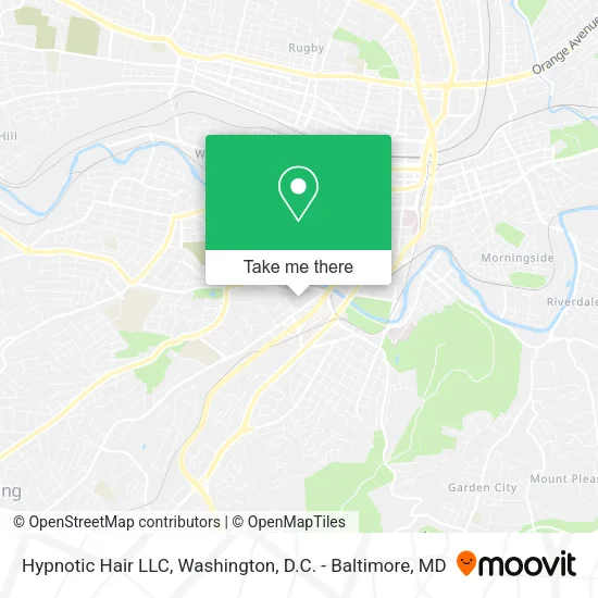 Hypnotic Hair LLC map