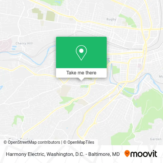 Harmony Electric map