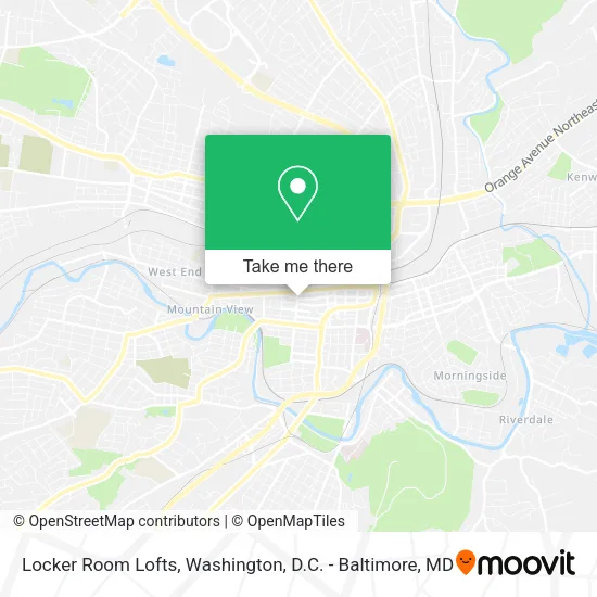 Mapa de Locker Room Lofts