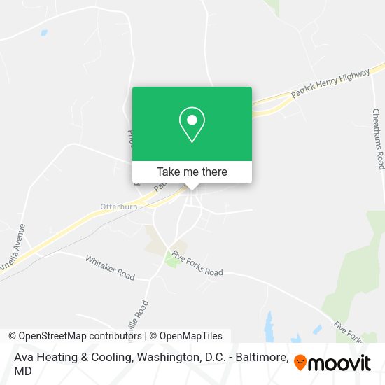 Ava Heating & Cooling map