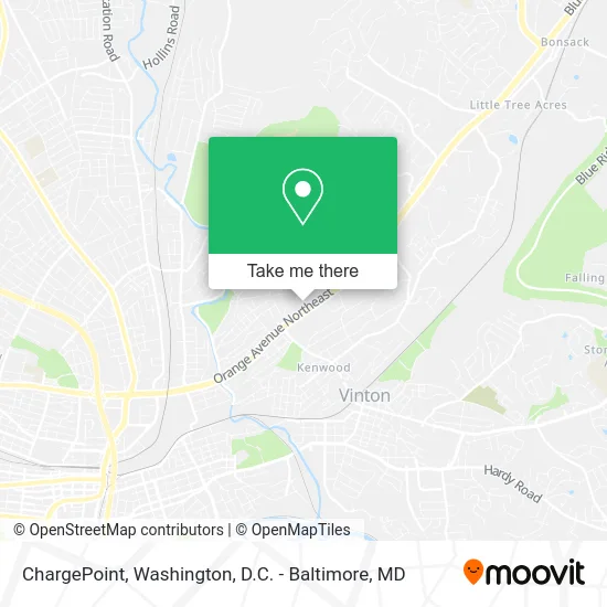 ChargePoint map
