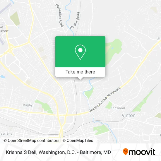 Mapa de Krishna S Deli