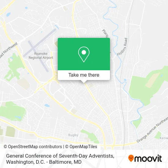 Mapa de General Conference of Seventh-Day Adventists