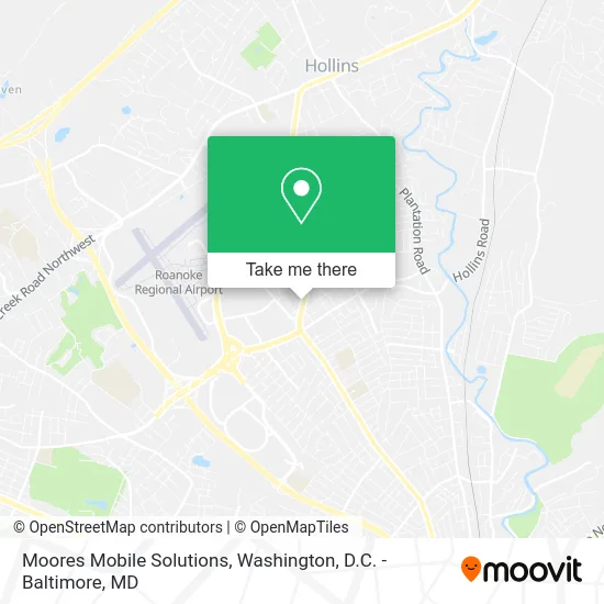 Moores Mobile Solutions map