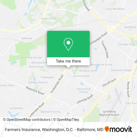 Farmers Insurance map