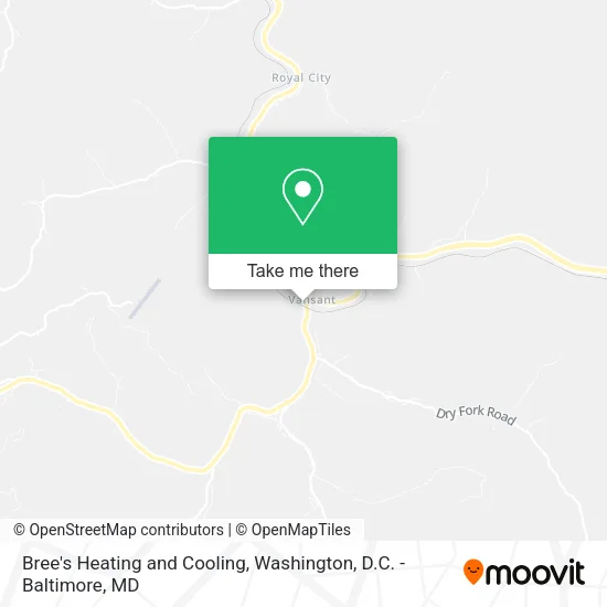 Bree's Heating and Cooling map