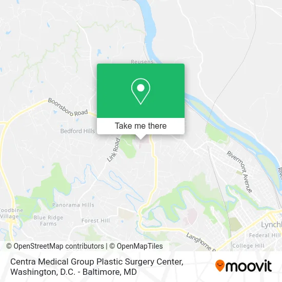 Centra Medical Group Plastic Surgery Center map