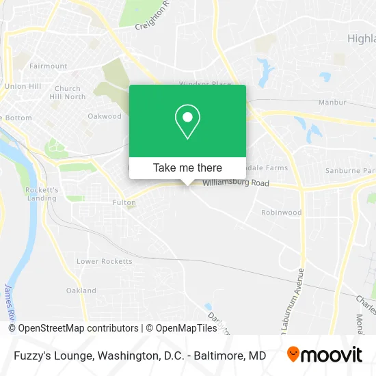 Fuzzy's Lounge map